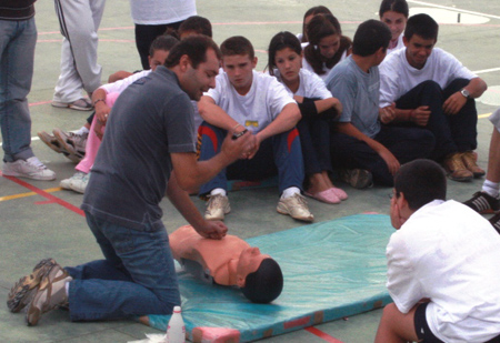 Gymkhana de la Salud dirigida a escolares, en el marco del XXIX Congreso Nacional de la Sociedad Espa�ola de M�dicos de Atenci�n Primaria (SEMERGEN)
