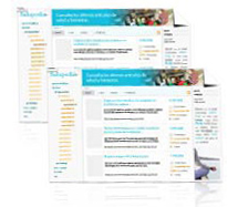 Capturas de la p�gina Salupedia.org