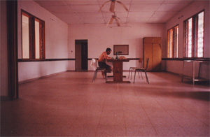 Antonio Mateu trabajando