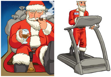 Papa Noel mas saludable Autor: Universidad de Monash